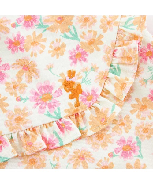 KP（ケーピー）の「ビッグカラーコスモス柄ブラウス(100～150)（シャツ/ブラウス・キッズ・ブルー/オレンジ・140cm/130cm/120cm/110cm）」の19枚目の写真