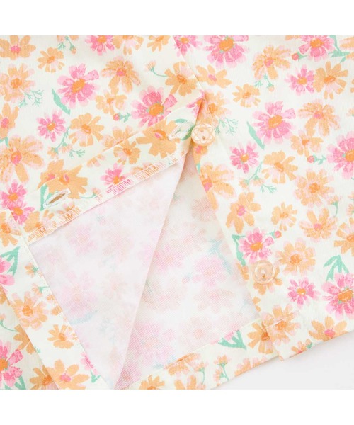 KP（ケーピー）の「ビッグカラーコスモス柄ブラウス(100～150)（シャツ/ブラウス・キッズ・ブルー/オレンジ・140cm/130cm/120cm/110cm）」の20枚目の写真