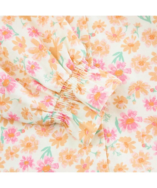 KP（ケーピー）の「ビッグカラーコスモス柄ブラウス(100～150)（シャツ/ブラウス・キッズ・ブルー/オレンジ・140cm/130cm/120cm/110cm）」の22枚目の写真