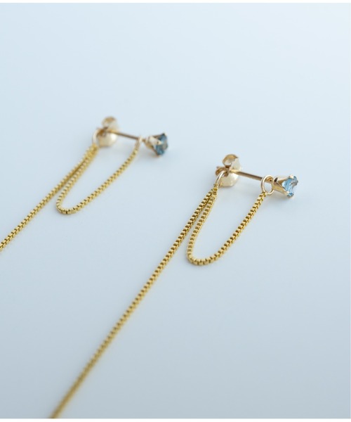 Meach.（ミーチ）の「【Meach.】14kgfチェーンピアスキャッチ（ピアス