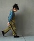 MAKE YOUR DAY（メイクユアデイ）の「サス付きワイドパンツ■80～140cm（サロペット/オーバーオール・130）」