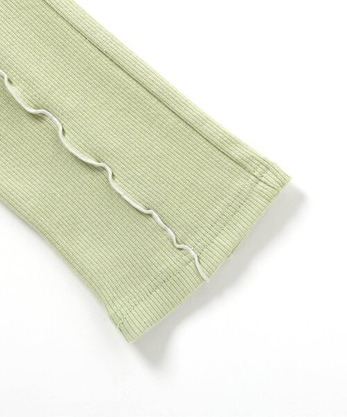 apres les cours（アプレレクール）の「7days Style/ハート・メロウフレアレギンス（その他パンツ・キッズ・オフホワイト/アイボリー/ブラック/ミント・110/100/90/80/120/130/140）」の14枚目の写真