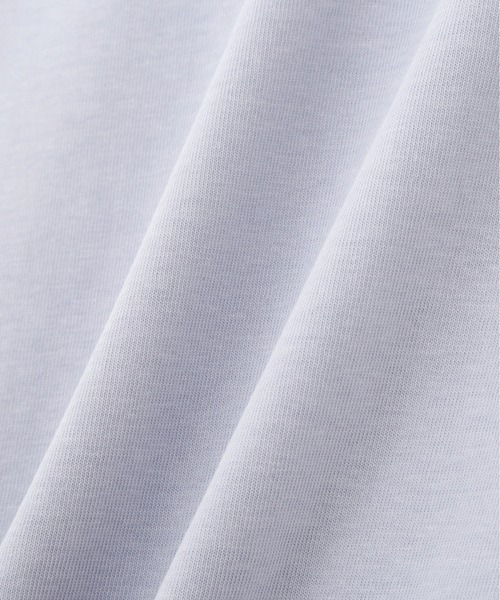 JILL by JILL STUART（ジルバイジルスチュアート）の「◇オーガニックコットンフロッキーロゴTシャツ（Tシャツ/カットソー・レディース・ピンク/ホワイト/ブルー・FREE）」の5枚目の写真