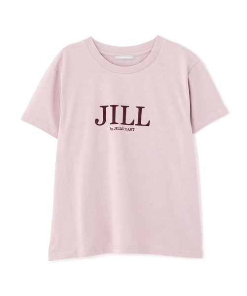 JILL by JILL STUART（ジルバイジルスチュアート）の「◇オーガニックコットンフロッキーロゴTシャツ（Tシャツ/カットソー・レディース・ピンク/ホワイト/ブルー・FREE）」の12枚目の写真