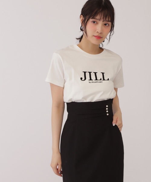 JILL by JILL STUART（ジルバイジルスチュアート）の「◇オーガニックコットンフロッキーロゴTシャツ（Tシャツ/カットソー・レディース・ピンク/ホワイト/ブルー・FREE）」の20枚目の写真
