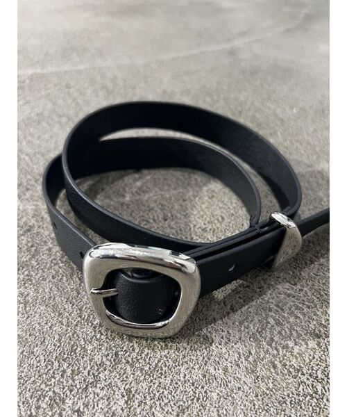 EMODA（エモダ）の「プランプバックルベルト（ベルト・レディース・ブラック/ブラウン・FREE）」の2枚目の写真