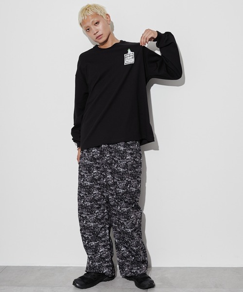 VISION STREET WEAR(ヴィジョンストリートウェア)の「∴WEGO/VISIONゴーストスケーターロングスリーブT(Tシャツ/カットソー・メンズ・ブラック/ホワイト・LARGE/MEDIUM)」の19枚目の写真