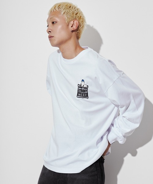 VISION STREET WEAR(ヴィジョンストリートウェア)の「∴WEGO/VISIONゴーストスケーターロングスリーブT(Tシャツ/カットソー・メンズ・ブラック/ホワイト・LARGE/MEDIUM)」の21枚目の写真