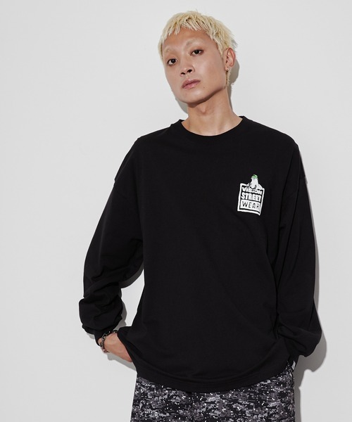 VISION STREET WEAR(ヴィジョンストリートウェア)の「∴WEGO/VISIONゴーストスケーターロングスリーブT(Tシャツ/カットソー・メンズ・ブラック/ホワイト・LARGE/MEDIUM)」の13枚目の写真