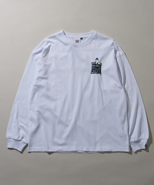 VISION STREET WEAR(ヴィジョンストリートウェア)の「∴WEGO/VISIONゴーストスケーターロングスリーブT(Tシャツ/カットソー・メンズ・ブラック/ホワイト・LARGE/MEDIUM)」の17枚目の写真