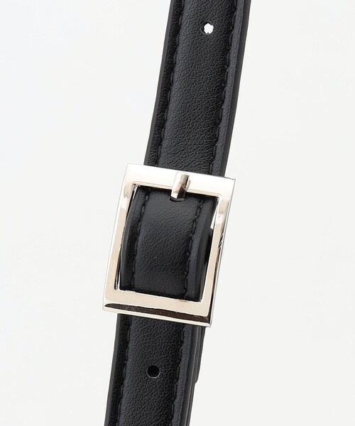 ICB(アイシービー)の「【CLASSY.1月号掲載】トリミングスクエア ショルダーバッグ(ショルダーバッグ・レディース・ブラック系・F)」の18枚目の写真
