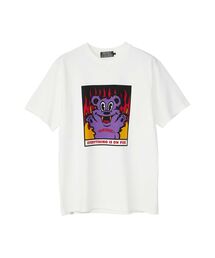 HYSTERIC GLAMOUR | ON FIRE Tシャツ(Tシャツ/カットソー)