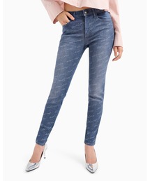 ARMANI EXCHANGE | 【A|X アルマーニ エクスチェンジ】オールオーバーシグネチャーロゴ　デニムパンツ_J69 SUPER SKINNY LIFT-UP(デニムパンツ)
