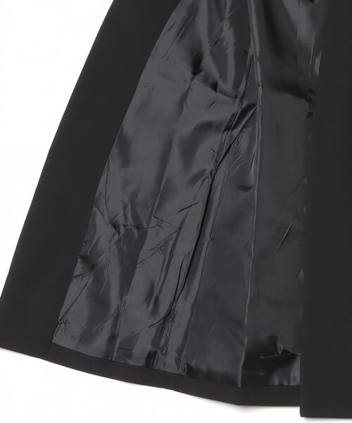 PIN(ピン)の「ノーカラーロングジレ(ノーカラージャケット・レディース・シルバーグレー/ブラック・S/M/L)」の18枚目の写真
