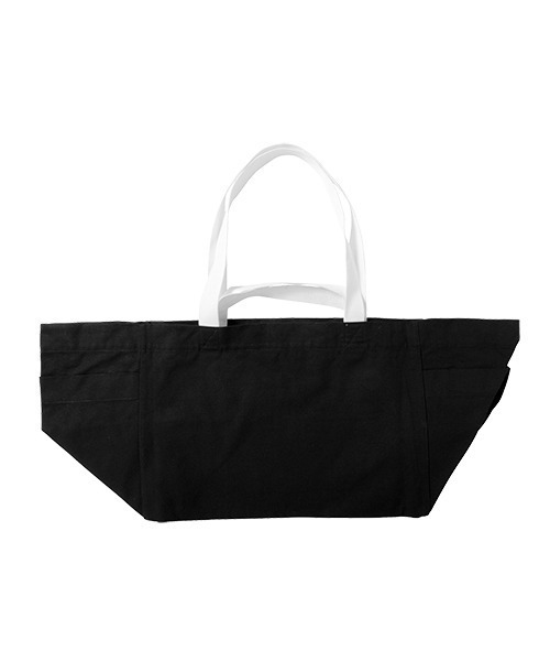 AKTR(アクター)の「AKTR COLLEGE LOGO BIG TOTE(アクター カレッジ ロゴ ビッグ トート)(トートバッグ・メンズ・グリーン/ブラック/ホワイト・FREE)」の5枚目の写真