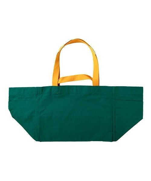 AKTR(アクター)の「AKTR COLLEGE LOGO BIG TOTE(アクター カレッジ ロゴ ビッグ トート)(トートバッグ・メンズ・グリーン/ブラック/ホワイト・FREE)」の6枚目の写真