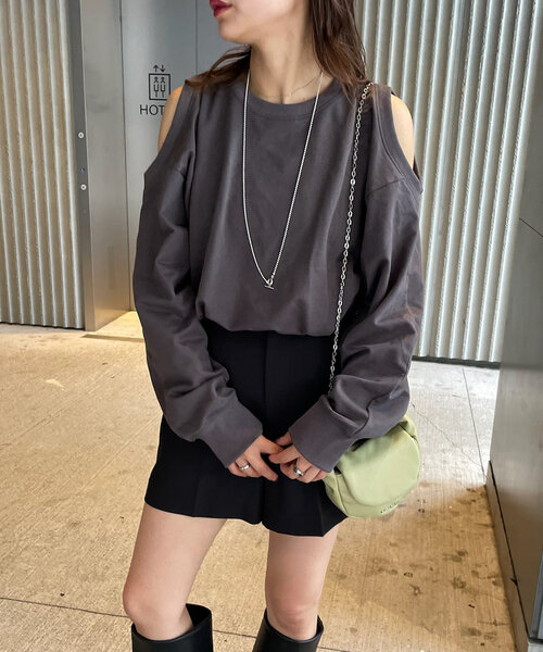 シャイニーテキスト　スウェット　M ZARA ザラ シャイニーテキスト スウェットシャツ S - メルカリ
