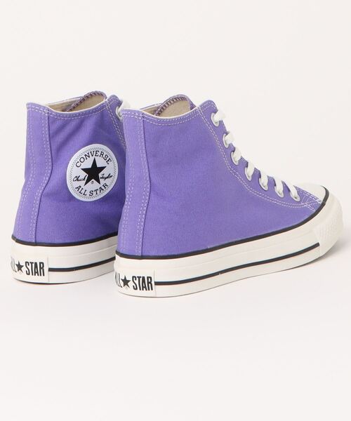 CONVERSE ALL STAR（コンバースオールスター）の「【Ca】CONVERSE ALL STAR HI（スニーカー・レディース・ブラウン/パープル・24.5/22.5/23.5）」の3枚目の写真