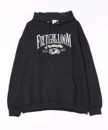 FRUIT OF THE LOOM HIGH QUALITY LOGO HOODIE