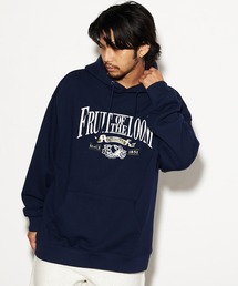 FRUIT OF THE LOOM HIGH QUALITY LOGO HOODIE