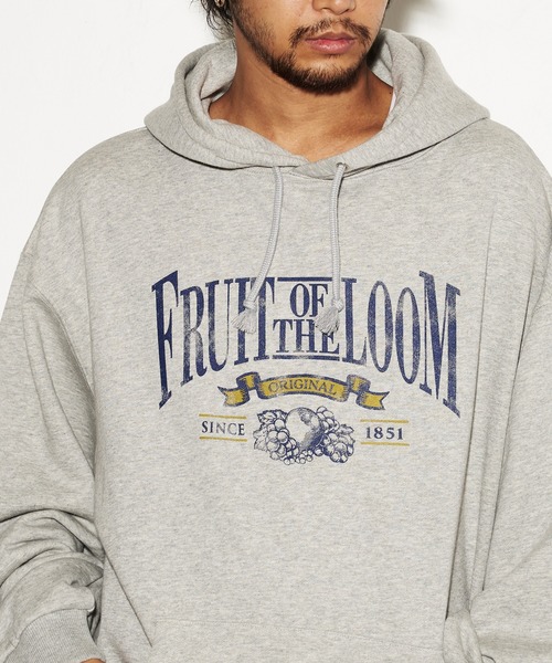FRUIT OF THE LOOM（フルーツオブザルーム）の「FRUIT OF THE LOOM HIGH QUALITY LOGO HOODIE（パーカー・メンズ・ブラック/ネイビー・L/M/XL）」の9枚目の写真