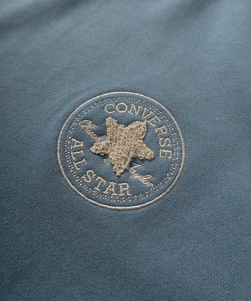 CONVERSE(コンバース)の「【CONVERSE/コンバース】ALL STARサークルロゴ&ブランドネーム ワンポイント刺繍デザイン クルーネックスウェット/裏毛(スウェット・メンズ・ブラック系その他/アッシュグレー/ダークグリーン/グレー/ライトブルー/ブラック/グレイッシュベージュ/オートミール/ダークグレー/ネイビー・M/L/XL)」の13枚目の写真
