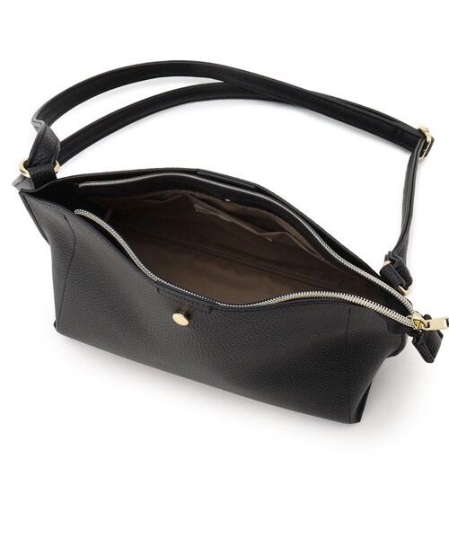 SHOO・LA・RUE（シューラルー）の「◆【軽量】ペットボトルもすっぽり入る ふわっと軽い 横長ショルダーバッグ（ショルダーバッグ・レディース・ベージュ/ワインレッド/ブラック/グレー・00）」の11枚目の写真