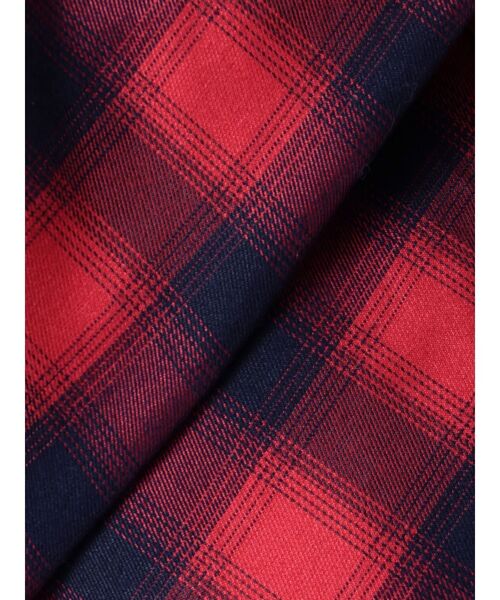 jouetie(ジュエティ)の「ボウタイフーディーシャツ(シャツ/ブラウス・レディース・ブルー/レッド・MEDIUM)」の21枚目の写真