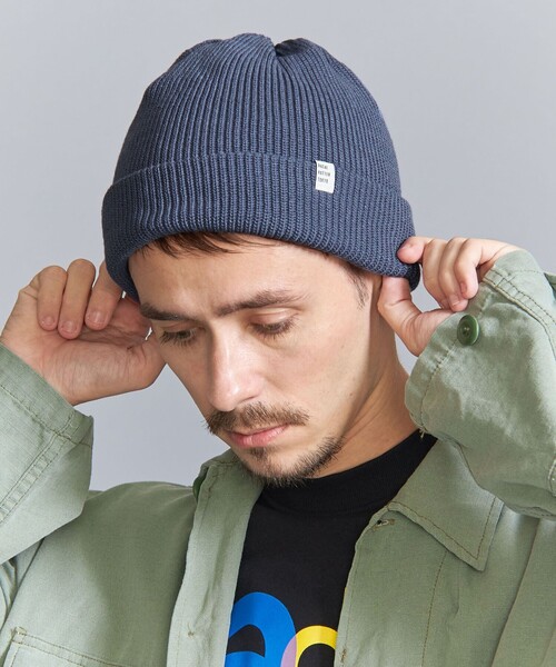 RACAL（ラカル）の「＜Racal＞ ツーウェイ ニット キャップ（ニットキャップ/ビーニー・メンズ・ダークブラウン/ブラック/ライトブルー・FREE）」の3枚目の写真