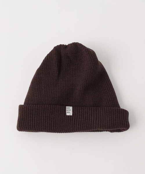 RACAL（ラカル）の「＜Racal＞ ツーウェイ ニット キャップ（ニットキャップ/ビーニー・メンズ・ダークブラウン/ブラック/ライトブルー・FREE）」の14枚目の写真