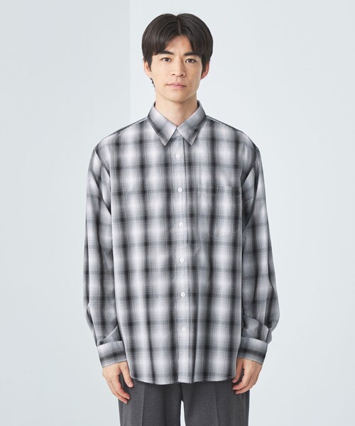 mudoca グリーン　チェック　ブラウス ZARA ザラ トップス ブラウス グリーンギンガムチェックセーラー