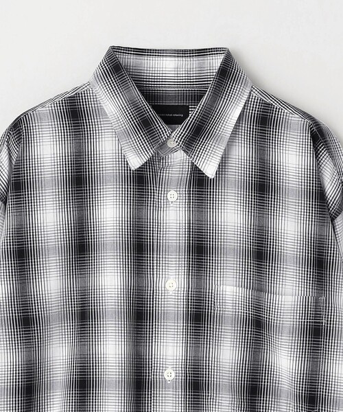 green label relaxing（グリーンレーベルリラクシング）の「オンブレ チェック レギュラーカラー シャツ（シャツ/ブラウス・メンズ・ダークグリーン/グレー/ダークグレー・S/M/L/XL）」の21枚目の写真