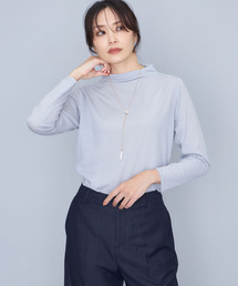 ★春インナー★シアーハイネックプルオーバー