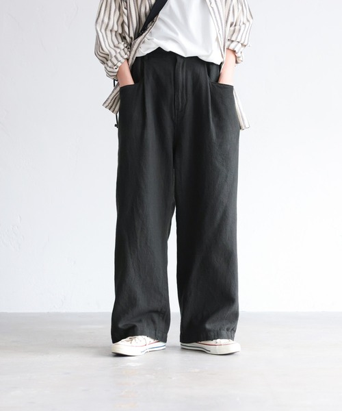 soulberry（ソウルベリー）の「よこがおワイドパンツ（その他パンツ・レディース・ブラック・5L/4L/3L/LL/L/M）」の13枚目の写真