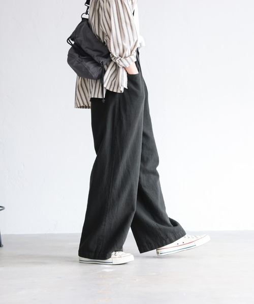 soulberry（ソウルベリー）の「よこがおワイドパンツ（その他パンツ・レディース・ブラック・5L/4L/3L/LL/L/M）」の14枚目の写真