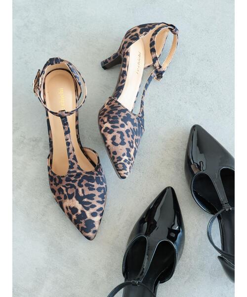 Te chichi（テチチ）の「Tストラップパンプス（パンプス・レディース・ブラック/ベージュ/シルバー・38/37）」の4枚目の写真