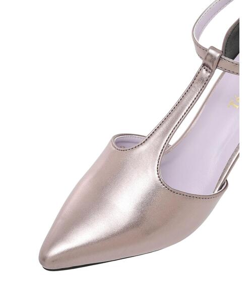 Te chichi（テチチ）の「Tストラップパンプス（パンプス・レディース・ブラック/ベージュ/シルバー・38/37）」の14枚目の写真