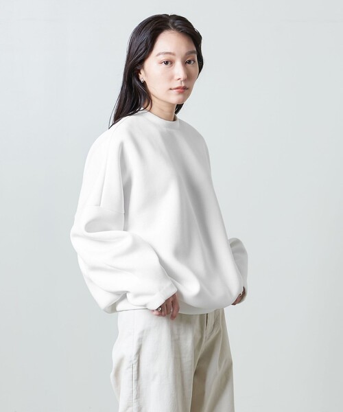 ＜MARW UNITED ARROWS＞クルーネック ダンボール プルオーバー MARW UNITED ARROWS（マルゥ ユナイテッドアローズ）の「＜MARW