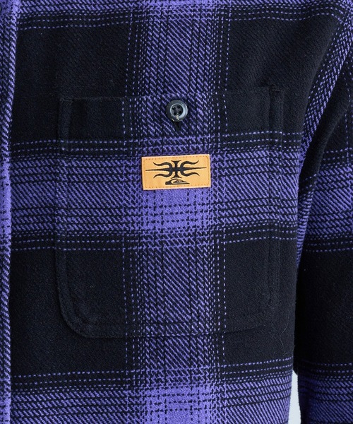 【セール】MERCURY FLANNEL/クイックシルバーチェックシャツ（シャツ/ブラウス）｜Quiksilver（クイックシルバー）