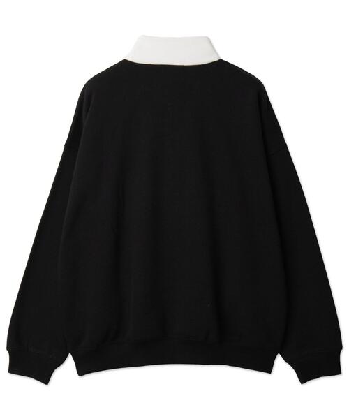 美品】FR2 ゴルフ サークルロゴ ハーフジップスウェット 刺繍ロゴ 即