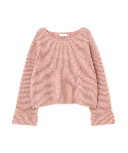 PROPORTION BODY DRESSING（プロポーションボディドレッシング）の「スパンコール畦ニット / 1214270010（ニット/セーター・レディース・グレー/ブルー/ピンク/ダークグレー/ベージュ・SMALL/MEDIUM）」の8枚目の写真