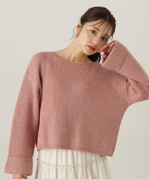 PROPORTION BODY DRESSING - さち(新品)今期新作アンゴラニット/パウダーピンク プロポーションボディドレッシング PROPORTION BODY DRESSING