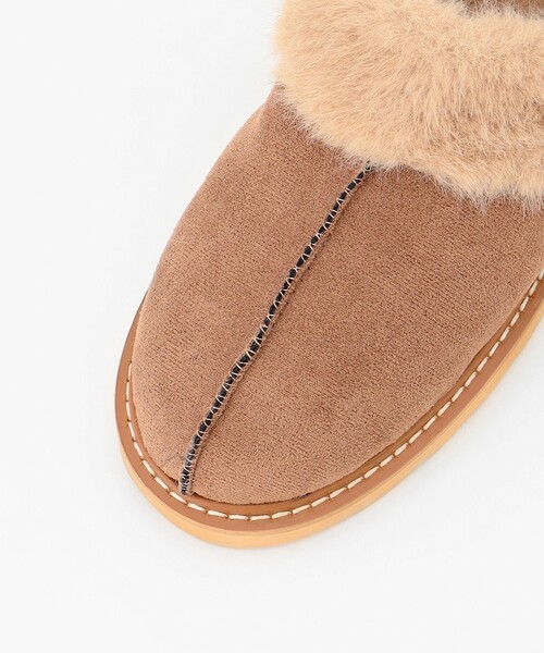 ANY SIS(エニィスィス)の「2WAYフェイク ムートン サンダル(サンダル・レディース・ブラック系/パープル系・SMALL/MEDIUM/LARGE)」の7枚目の写真