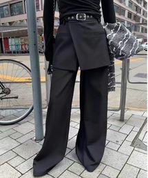 ラップ付きパンツ