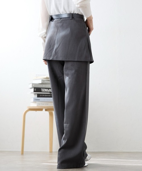 ap retro(アプレトロ)の「ラップ付きパンツ(その他パンツ・レディース・ブラック/ブラウン/グレー・SMALL/MEDIUM)」の13枚目の写真