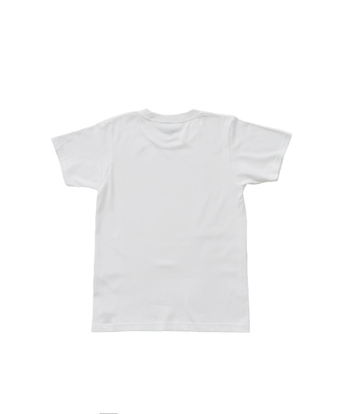 Auntie Rosa（アンティローザ）の「【ジュニア】マンチェスターシティ　BIGロゴTシャツ（Tシャツ/カットソー・キッズ・ホワイト/ブラック・120/130/140/150）」の4枚目の写真