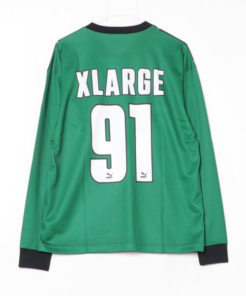 PUMA(プーマ)の「XLARGE×PUMA L/S SOCCER SHIRT(その他トップス・メンズ・グリーン・S/M/L/XL)」の18枚目の写真