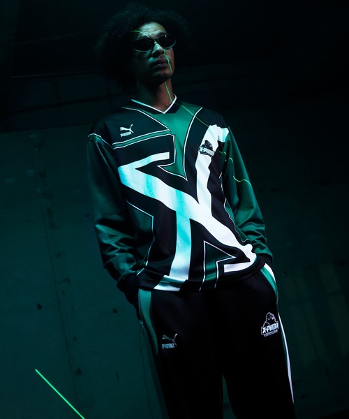 PUMA(プーマ)の「XLARGE×PUMA L/S SOCCER SHIRT(その他トップス・メンズ・グリーン・S/M/L/XL)」の13枚目の写真