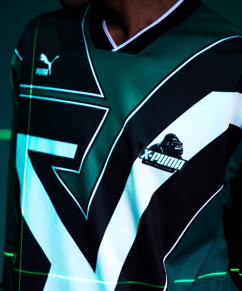 PUMA(プーマ)の「XLARGE×PUMA L/S SOCCER SHIRT(その他トップス・メンズ・グリーン・S/M/L/XL)」の5枚目の写真