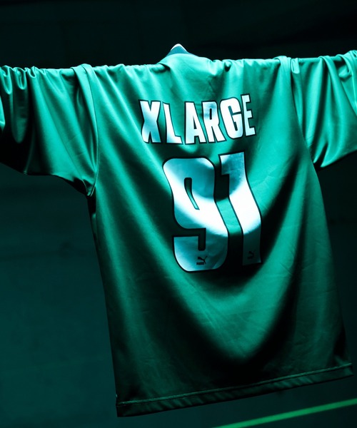 PUMA(プーマ)の「XLARGE×PUMA L/S SOCCER SHIRT(その他トップス・メンズ・グリーン・S/M/L/XL)」の6枚目の写真